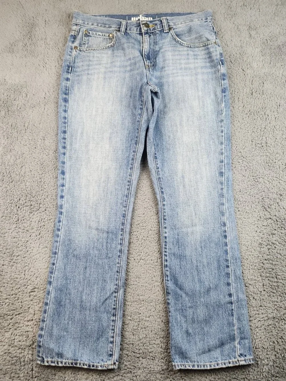 Urban Pipeline Slim Fit‎ Straight Leg Jeans Men's 30x30 Blue Cotton Casual Denim